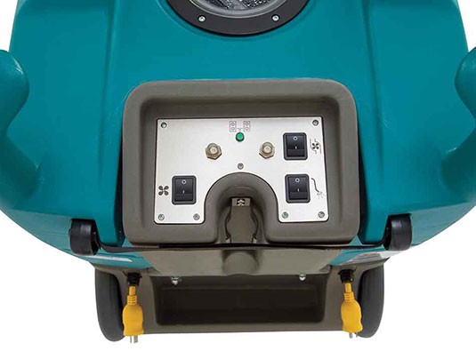 Control panel for the Q12 Multi-Surface Cleaner.